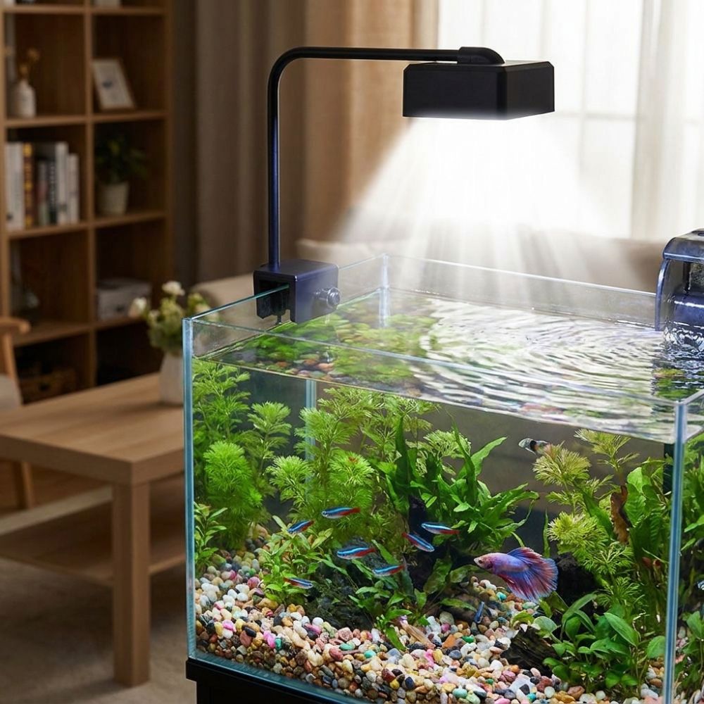 Marine Aquarium Led Lights - Waterproof LED Aquarium Light Dimmable Eye-friendly