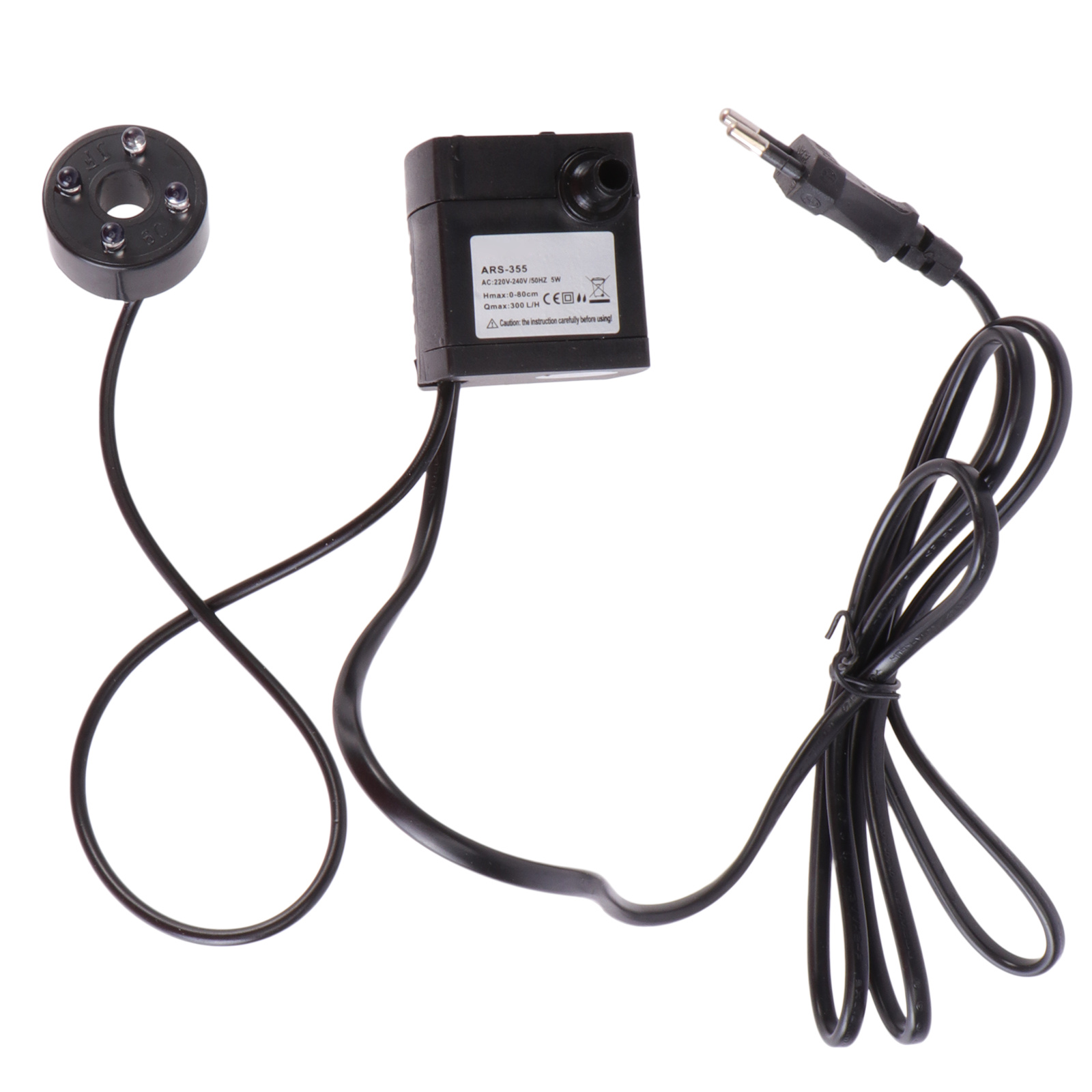 Aquarium Marine Light - 5W Submersible Circulating Water Pump Adjustable
