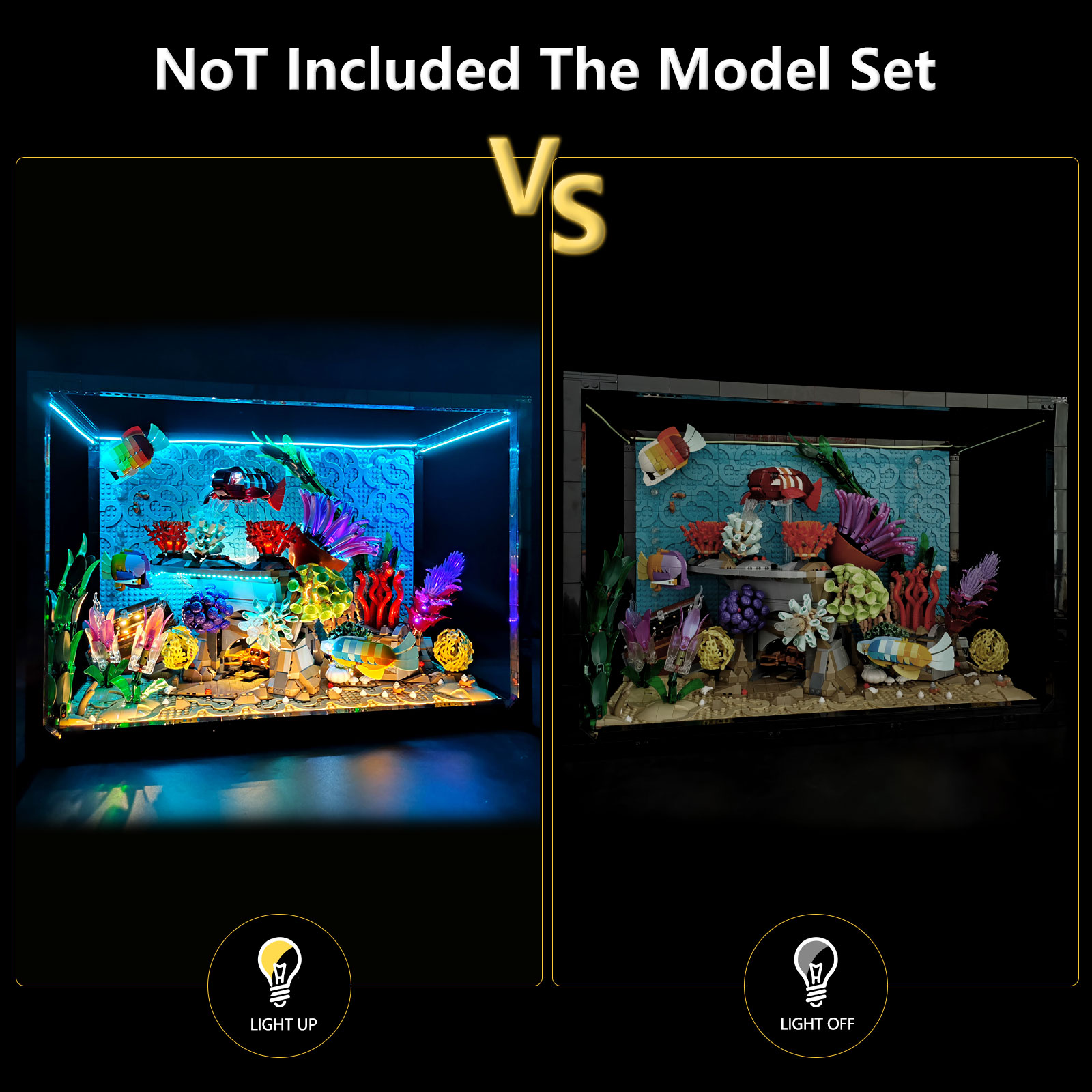 LYBMTWF LED Lighting Kit Compa - Aquarium Marine Light review and price