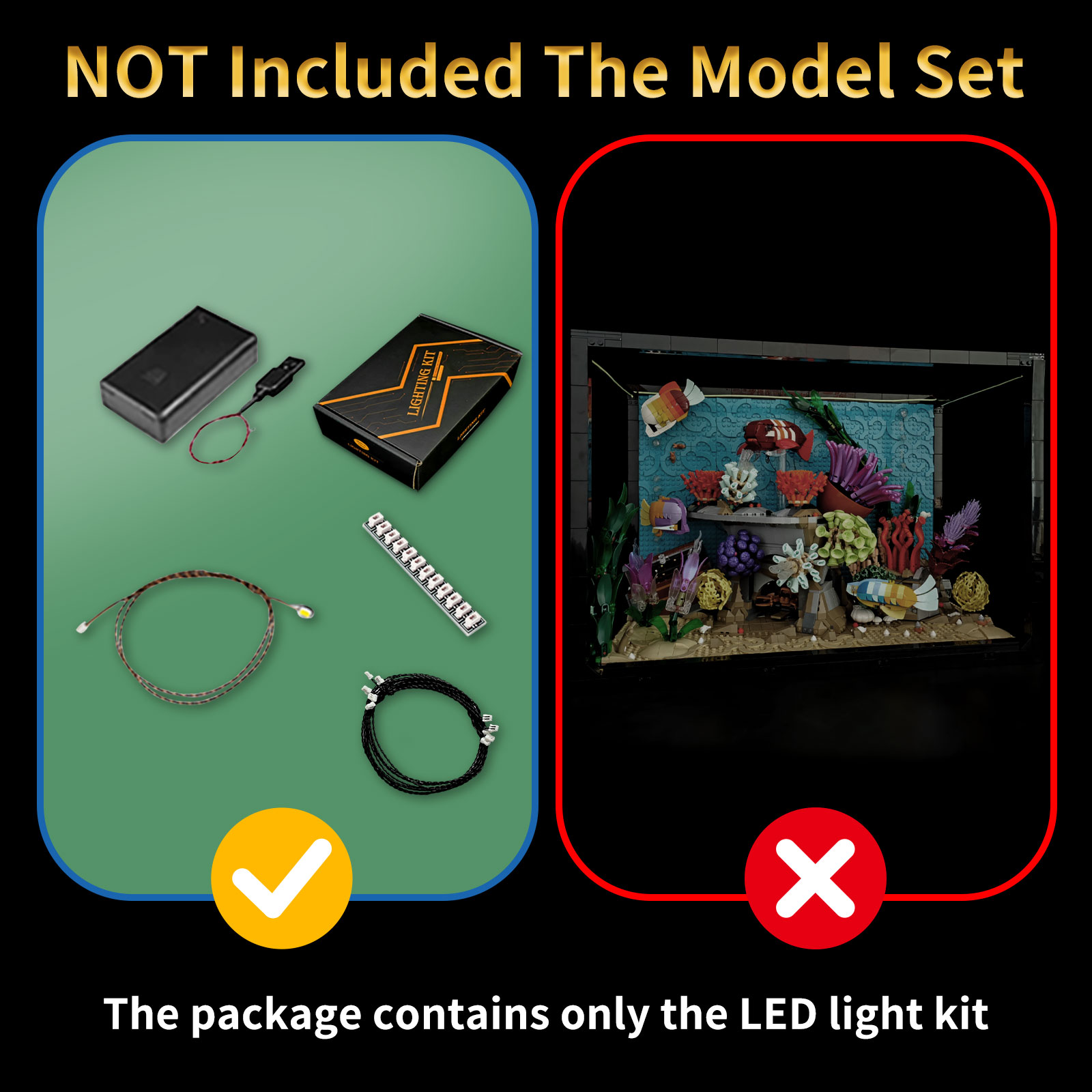 LYBMTWF LED Lighting Kit Compa - Aquarium Marine Light review and price