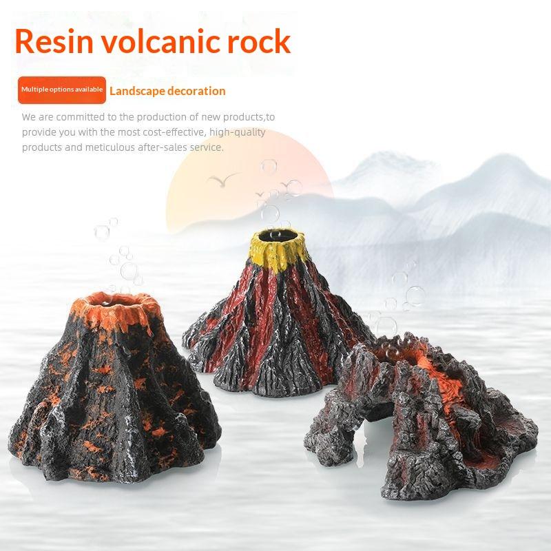 Volcano Shaped Aquarium Bubble - Aquarium Innovative Marine review and price