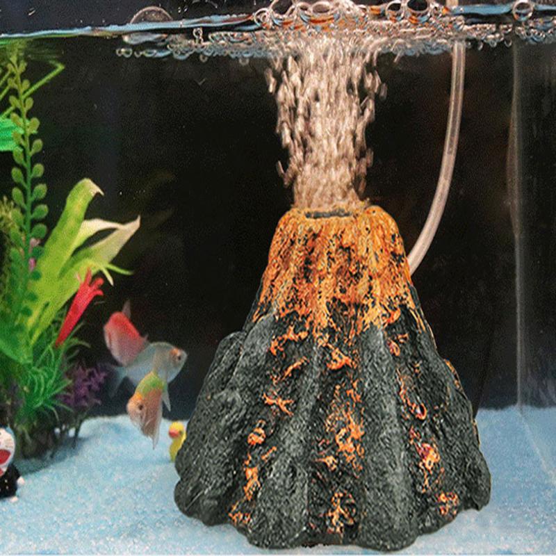 Volcano Shaped Aquarium Bubble - Aquarium Innovative Marine review and price