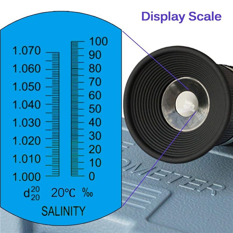 2X Salinity Refractometer For  - Marine Aquarium Temperature review and price