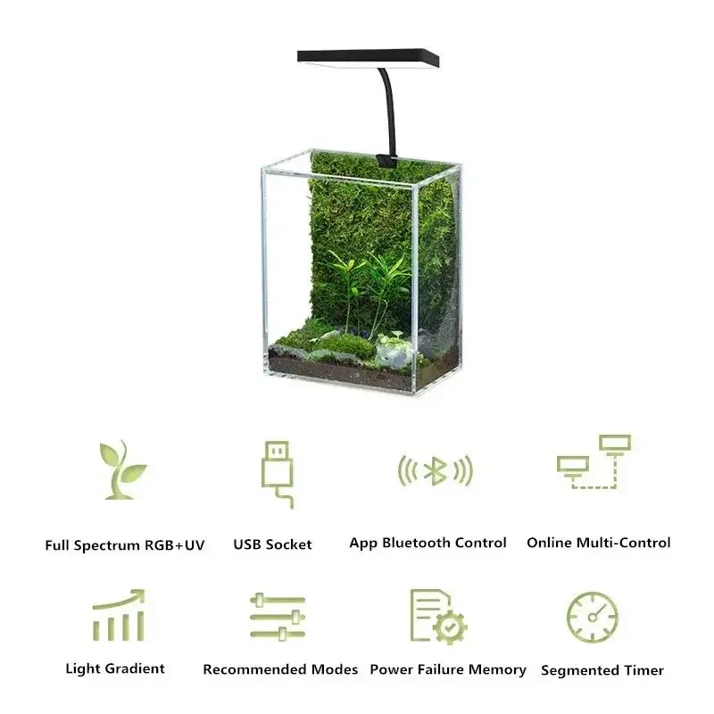 WEEK AQUA Mag Pro USB Nano Aqu - Marine Aquarium Led Lights review and price