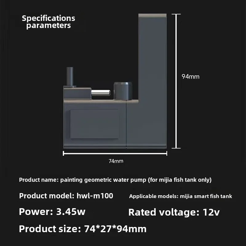 1pcs For Xiaomi Mijia smart aq - Aquarium Marine Filter review and price