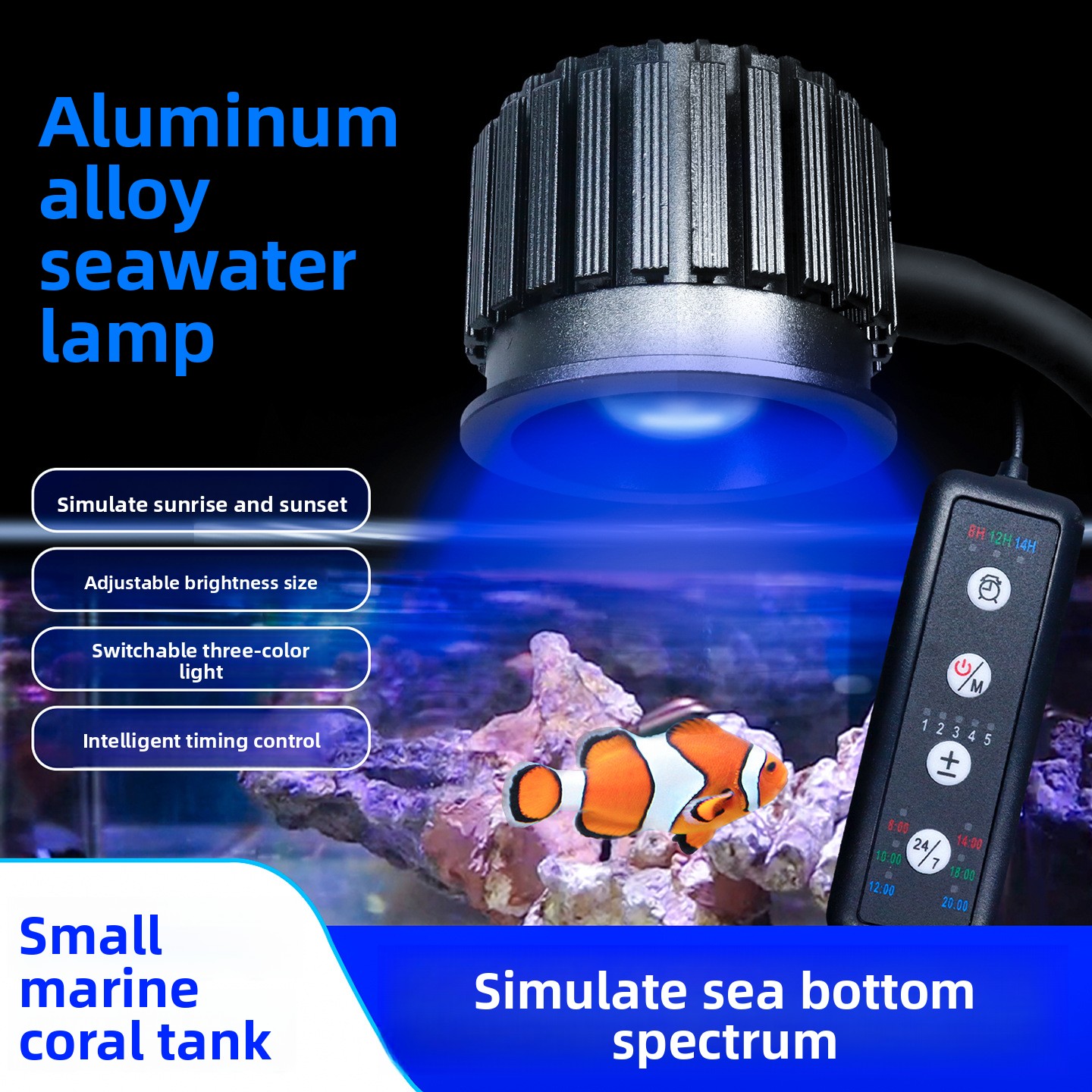 Deep-sea spectral intelligent  - Marine Aquarium Led Lights review and price