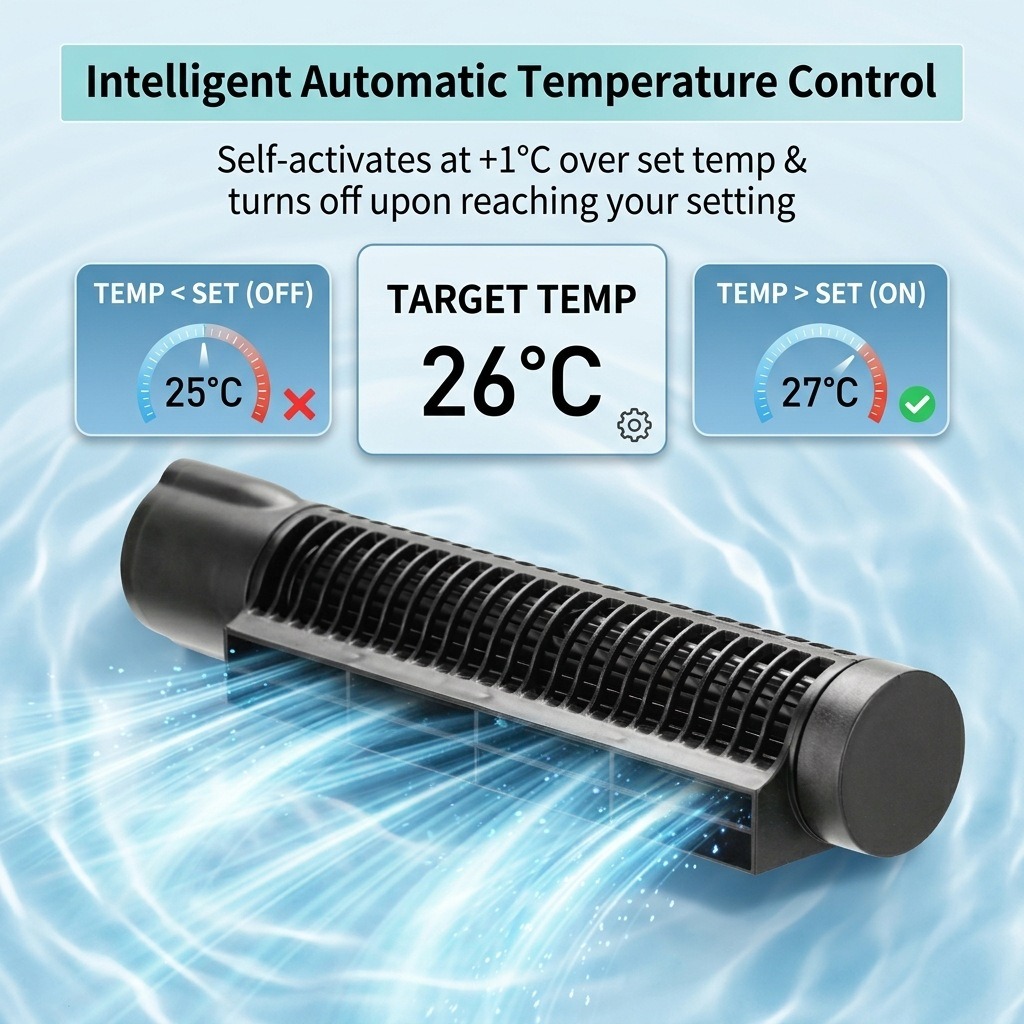 3w/4w Aquarium Cooling Fan Aut - Marine Aquarium Temperature review and price