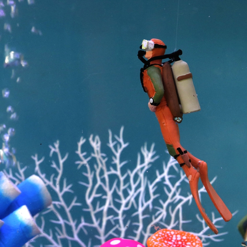 Aquarium Diver Decoration Floa - Aquarium Innovative Marine review and price