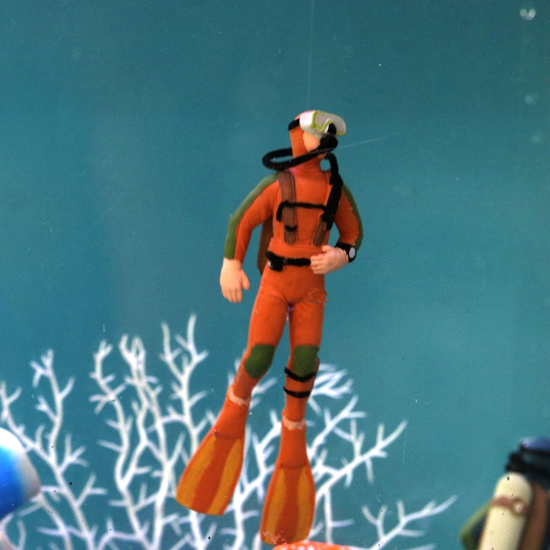 Aquarium Diver Decoration Floa - Aquarium Innovative Marine review and price
