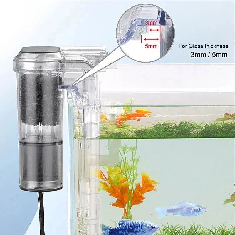 Mini External Waterfall Fish T - Aquarium Marine Filter review and price