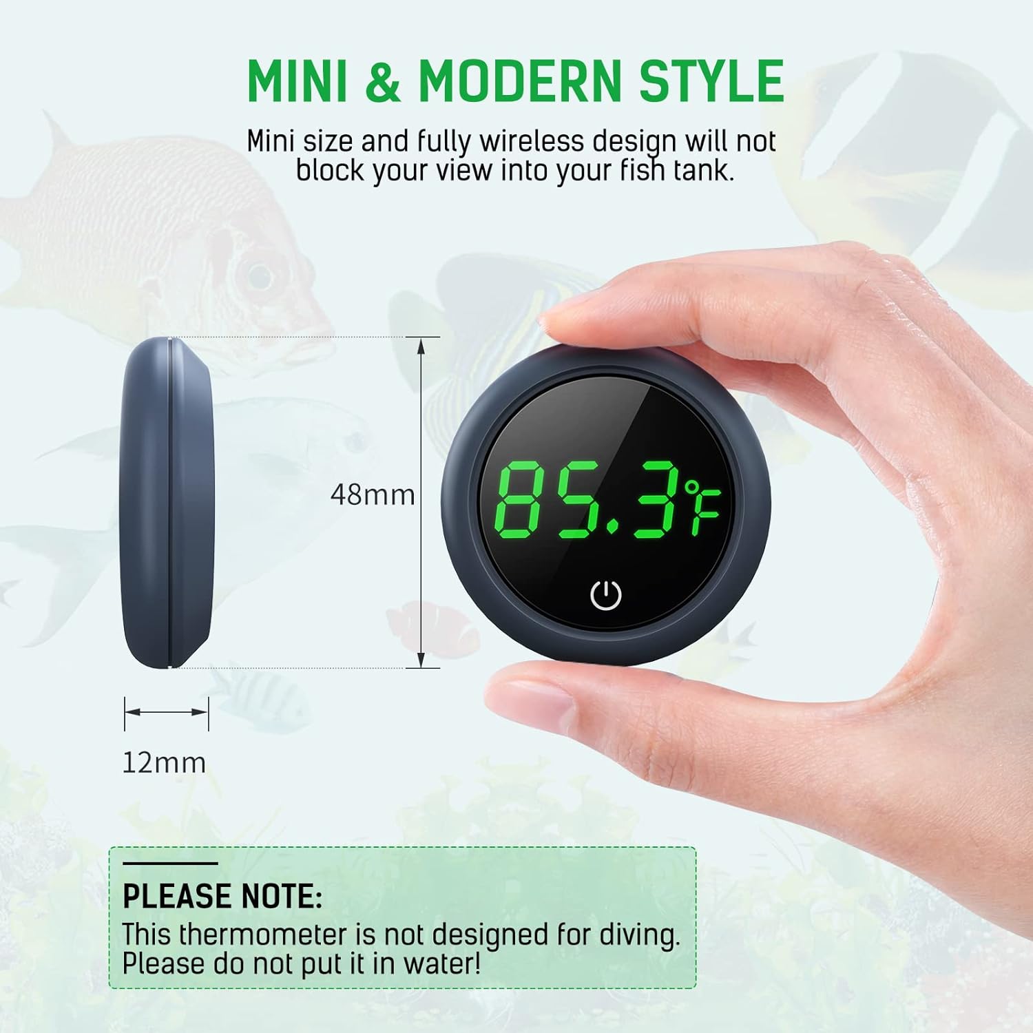 LED Digital Fish Tank Thermome - Marine Aquarium Temperature review and price