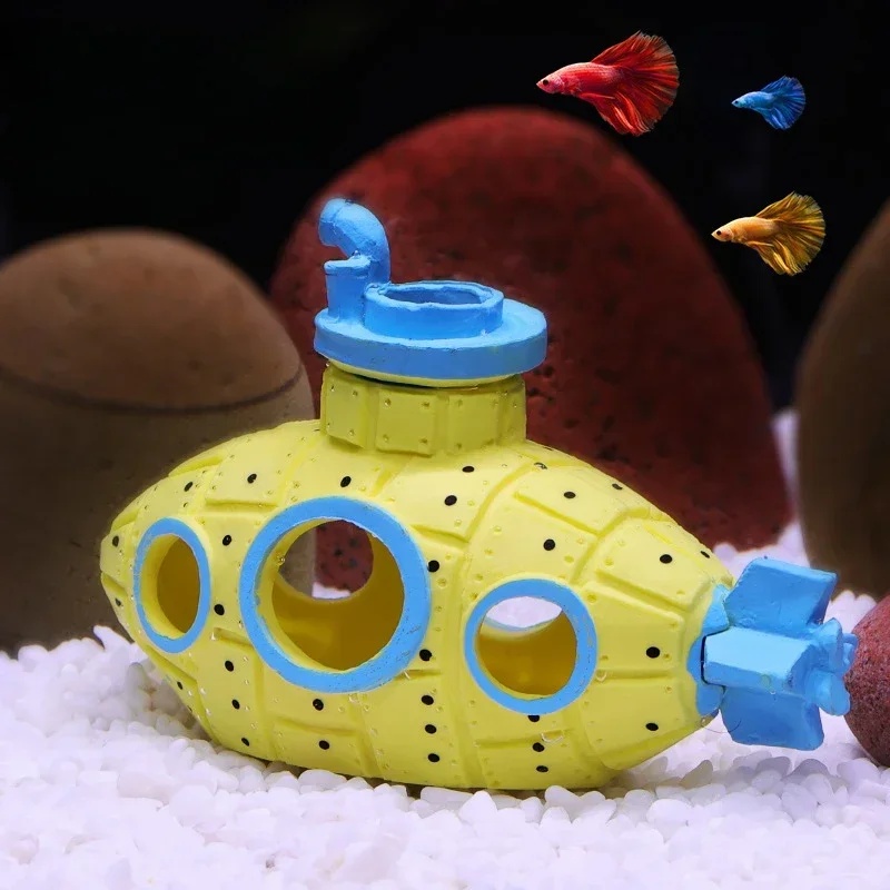 Resin Submarine Ornaments Aqua - Aquarium Innovative Marine review and price